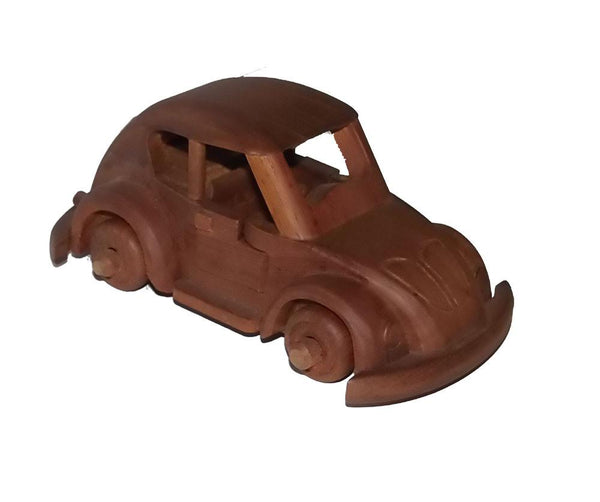 Automobilia - VW Beetle Wooden Car