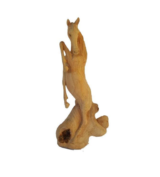 Decorative Ornaments & Figures - Parasite Wood Horse