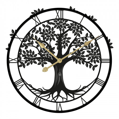 Outdoor Tree of Life Wall Clock Home gifts garden