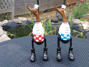 Wooden chef duck