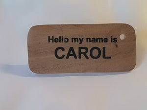 Name tags