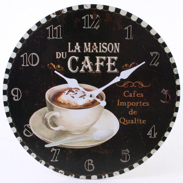 Wall clocks cafe