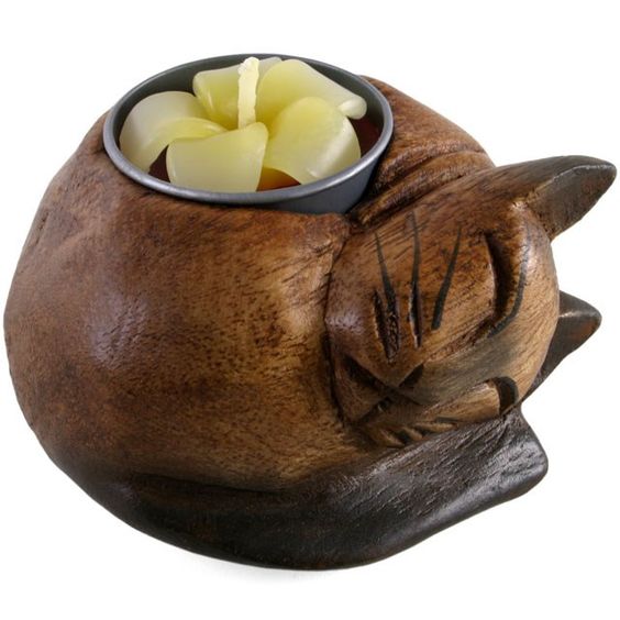 Cat Tealight holder