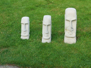 Solid Stone Statues