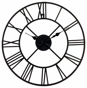 Roman Numeral Skeleton Clock
