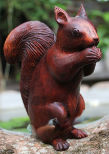 Squirrel Carving