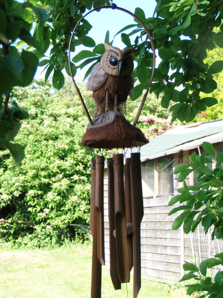 owl windchime