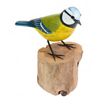 blue tit statue