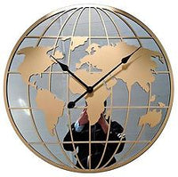 world map clock