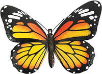 3d orange butterfly