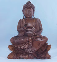 buddha on lotus