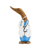 Wooden duck with  wellies professional