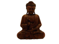 Large wooden Buddha