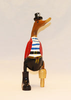 Pirate wooden ducks