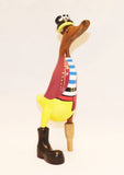 Pirate wooden ducks