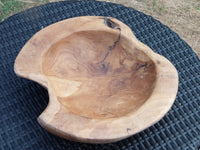 Rustic Wooden Bowl M