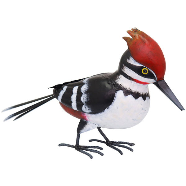 Woodpecker garden ornament