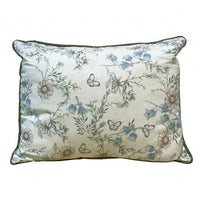 Bedding - Floral Cushion Blue