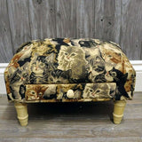 Chairs - Footstool With Pet Pattern