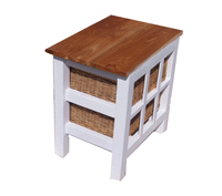 Chests Of Drawers - Rattan Chest Of Drawers