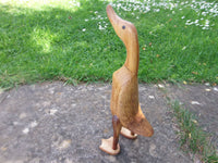 Decorative Ornaments & Figures - Medium Wooden Ducks