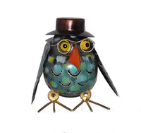 Decorative Ornaments & Figures - Owl In Hat