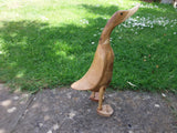 Decorative Ornaments & Figures - Wooden Duck 40cm