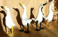 Decorative Ornaments & Figures - Wooden Ducks Large Custom Painted
