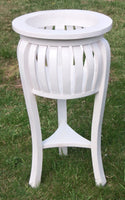 Display Stands - Wooden Plant Stand Barrel