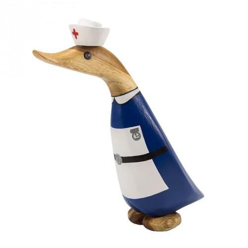Duck - Wooden Duck With  Wellies Professional