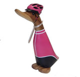 Duck - Wooden Duck With  Wellies Sporting