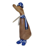Duck - Wooden Duck With  Wellies Sporting