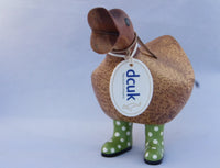 Wooden Ducks - DCUK Ducky open beak