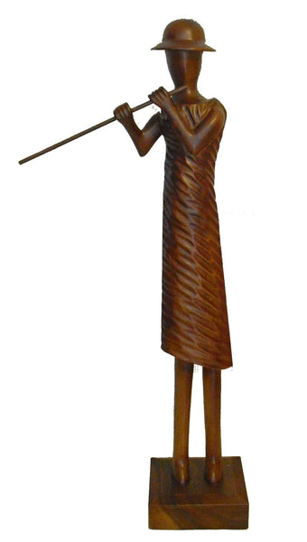 Figurines/Figures/Groups - Music Figures Wooden Statue