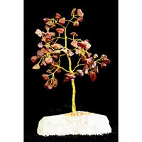 Red gemstone tree