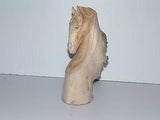 Horses - Parasite Wood Horse Head Carving