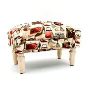 PATTERN FOOTSTOOL