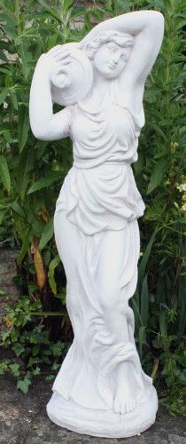 lady urn statue