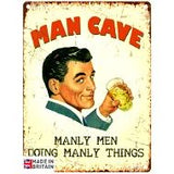MAN CAVE SIGN