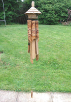Other Garden Ornaments - Large Patterned Bamboo Wind Chime