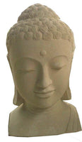 Statues & Lawn Ornaments - Buddha Head Garden Ornament