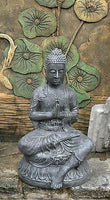 Statues & Lawn Ornaments - Large Buddha Statue 80 Cm Garden Ornament