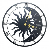 sun and moon clock