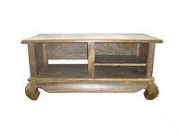 TV Stand / Plasma table entertainment unit light mango furniture