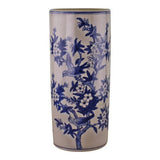 bird pattern blue