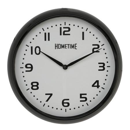 hometime wall clock with black frame – Home gifts garden