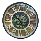 Wall Clocks - MOVING GEAR CLOCK