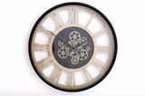 Wall Clocks - MOVING GEAR CLOCK