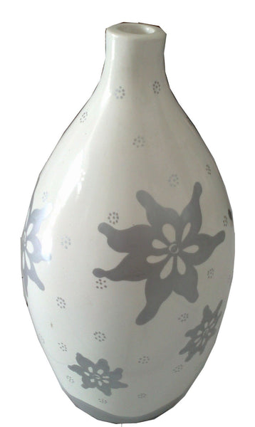 White Decorative Vase 36 Cm