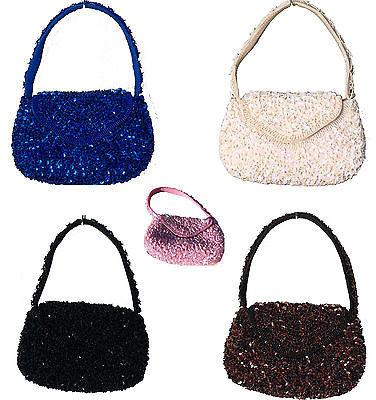 Women's Handbags - Cute Hand Bags From Beads And Sequins,